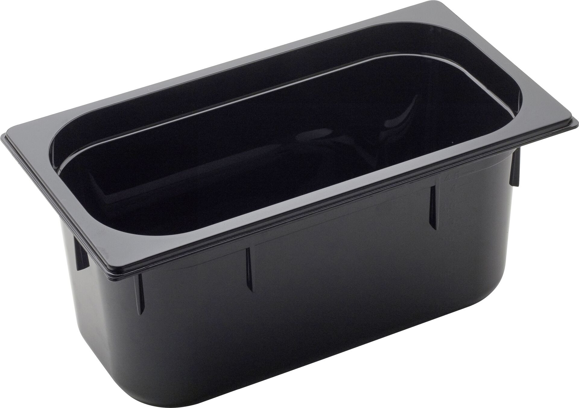 GN Behälter 1/3 Polycarbonat schwarz T: 150mm